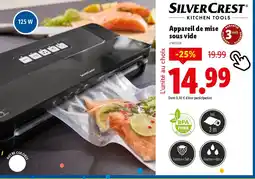 Lidl SILVERCREST Appareil de mise sous vide offre
