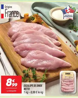 Netto Escalope de dinde offre