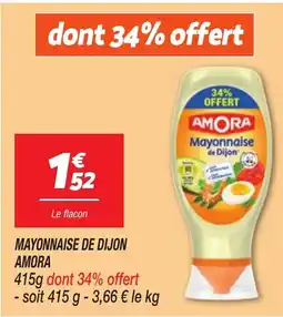 Netto AMORA Mayonnaise de dijon offre