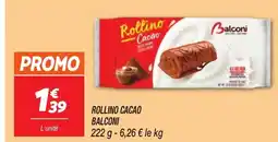 Netto BALCONI Rollino cacao offre