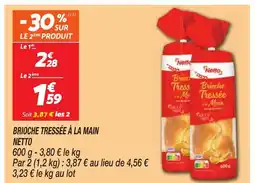 Netto NETTO Brioche tressée à la main offre