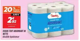 Netto NETTO Essuie-tout absorbant x6 offre