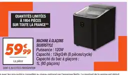 Netto Machine à glaçons silverstyle offre