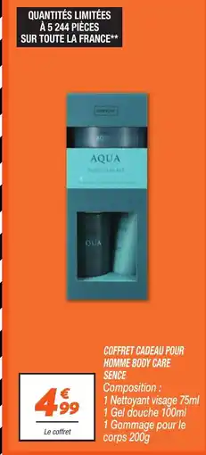 Netto Coffret cadeau pour homme body care sence offre