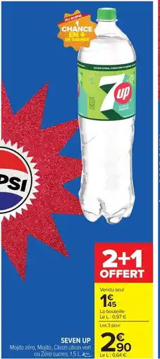 Carrefour Drive SEVEN UP offre