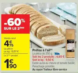 Préfou à l'ail
