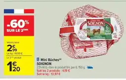 SOIGNON Mini Bûches