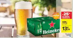 Carrefour Drive HEINEKEN Bière blonde offre