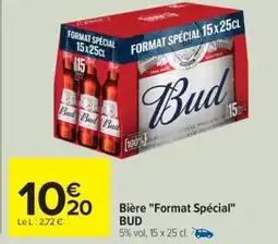 BUD Bière Format Spécial