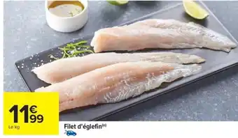 Carrefour Drive Filet d'églefin offre