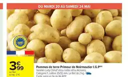 Carrefour Drive Pommes de terre Primeur de Noirmoutier I.G.P offre