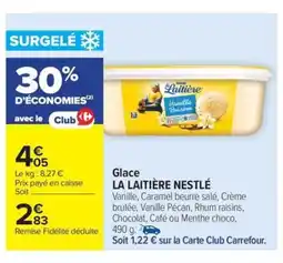 Carrefour Drive LA LAITIÈRE NESTLÉ Glace offre