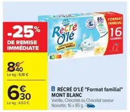 Carrefour Drive RÉCRÉ O'LÉ Format Familial offre