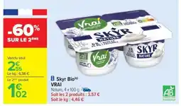 Carrefour Drive VRAI Skyr Bio offre