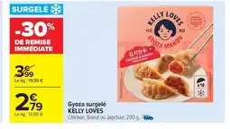 Carrefour Drive KELLY LOVES Gyoza surgelé offre