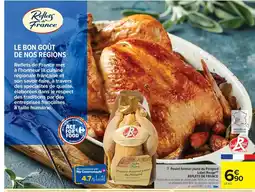 REFLETS DE FRANCE Poulet fermier jaune du Perigord Label Rouge