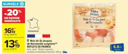 REFLETS DE FRANCE Noix de St-Jacques de Normandie surgelées
