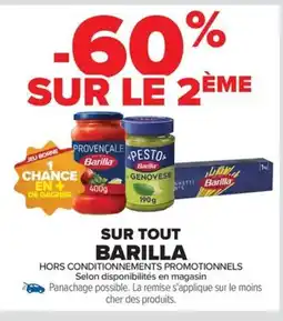 Carrefour Drive BARILLA Sur tout offre