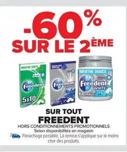 FREEDENT Sur tout