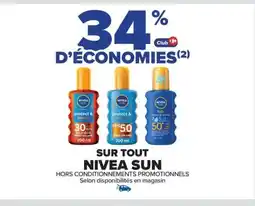 Carrefour Drive NIVEA SUN Sur tout offre