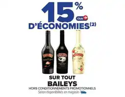 BAILEYS Sur tout