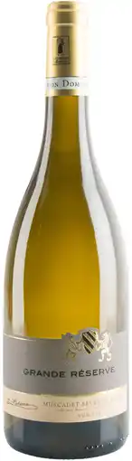 E.Leclerc Domaine Salmon Grande Réserve, 2023 - Muscadet de Sèvre-et-Maine sur Lie AOP - Blanc Sec - 75 cl offre