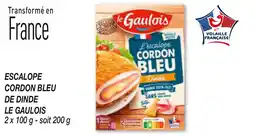 Netto Escalope cordon bleu de dinde le gaulois offre