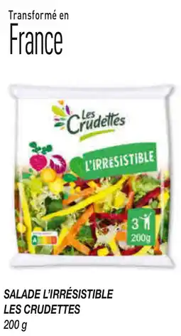 Netto Salade l'irrésistible les crudettes offre