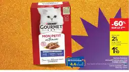 Carrefour Drive PURINA GOURMET Sachets fraîcheur mon petit intense pour chat offre