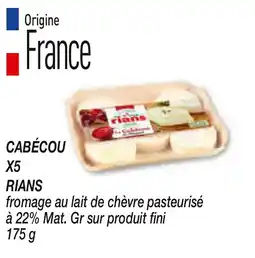 Netto Cabécou x5 rians offre