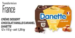 Netto Crème dessert chocolat vanille caramel danette offre