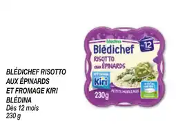 Netto Blédichef risotto aux épinards et fromage kiri blédina offre