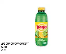 Netto Jus citron/citron vert pago offre