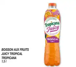 Netto Boisson aux fruits juicy tropical tropicana offre