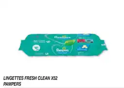 Netto Lingettes fresh clean x52 pampers offre