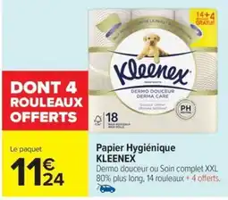 Carrefour Drive KLEENEX Papier Hygiénique offre