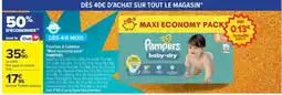 Carrefour Drive PAMPERS Couches & Culottes Maxi economy pack offre