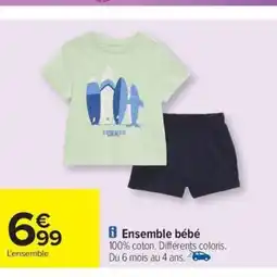 Carrefour Drive Ensemble bébé offre