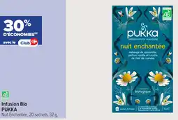 Carrefour Contact Infusion bio pukka offre