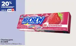 Carrefour Contact Chewing gums hi-chew offre