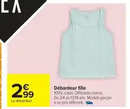 Carrefour Drive Débardeur fille offre