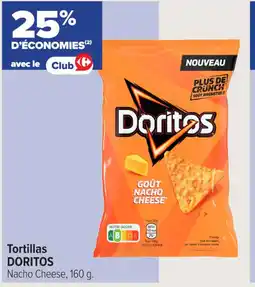 Carrefour Contact Tortillas doritos offre