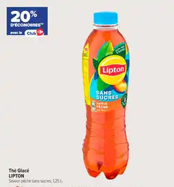 Carrefour Contact Thé glacé lipton offre