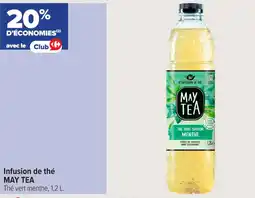 Carrefour Contact Infusion de thé may tea offre