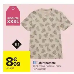 Carrefour Drive T-shirt homme offre