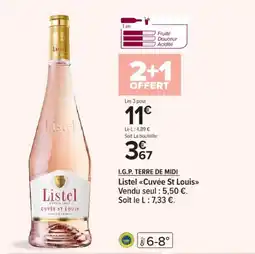 Cora x Carrefour I.g.p. terre de midi offre