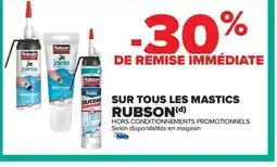 RUBSON Sur tous les mastics