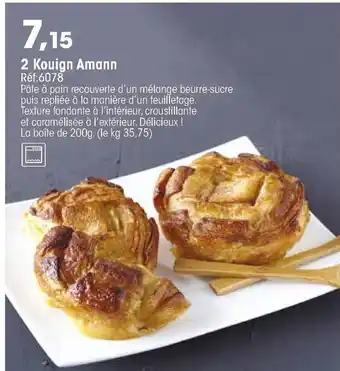 2 Kouign Amann