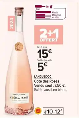Cora x Carrefour Languedoc cote des roses offre