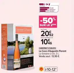 Cora x Carrefour Cabernet d'anjou offre